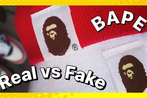 bape waist bag original vs fake|how to identify a bape.